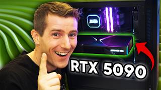 I Was The FIRST To Game On The RTX 5090 - NVIDIA 50 Series Announcement