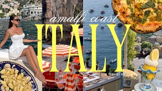 TRAVEL VLOG // ITALY, AMALFI COAST ( My FIRST solo trip, taking a pasta class,  the best beaches )