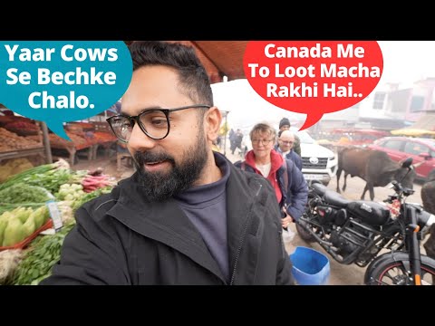 Canadian Sasu Ma Ko Indian Mandi Le Gaya.. Sabzi Dilane..