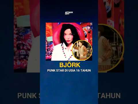 Bjork tampil bareng band punk Tappi Tikarrass Tahun 1981. #bjork #music #konser #nostalgia #shorts