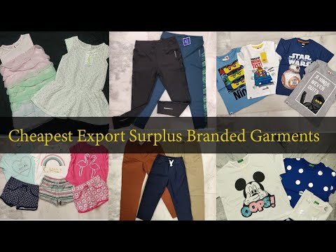 Cheapest Export Surplus Branded Garments | Branded Export Surplus Garment | Export Surplus Warehouse