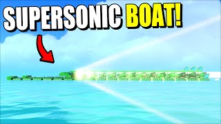 What Happens When Supersonic Boats Collide at Full Speed?