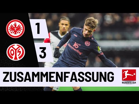 Eintracht Frankfurt 1-3 Mainz: Nebel’s Brace and Zentner’s Heroics Secure Ten-Man Mainz an Victory