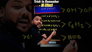 ⚡ Trick to Remember +M Effect Order Organic Chemistry IIT JEE NEET Entrance Exam  Billion Education