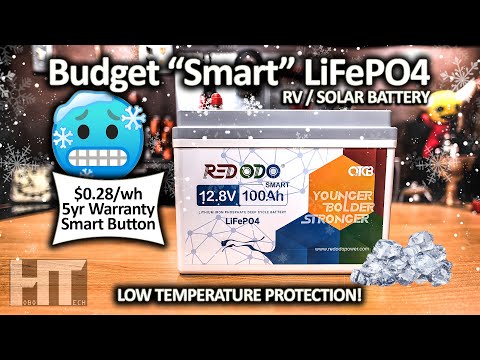 REDODO 100Ah SMART LiFePO4 Lithium Off Grid Solar Battery Review