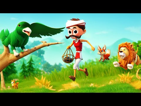 जदुई हरि कोयल -Magical Green Cuckoo Story in Hindi | 3D Animated Hindi Moral Stories | JOJO TV Hindi