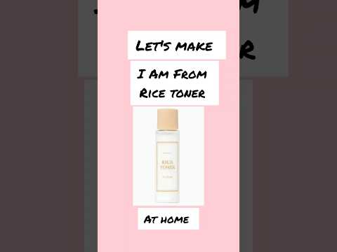 I am from Rice toner #ricetoner #skincare #glassskin #hack #trending #skincare #viral #ytshorts #1m