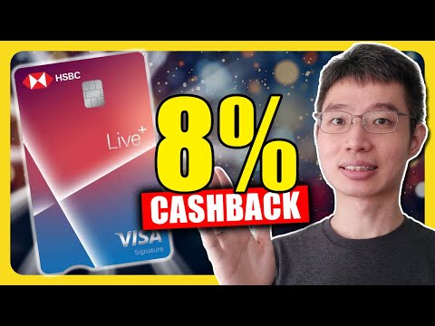 HSBC Live+ Card 8% Cashback | Best Cashback Card?!