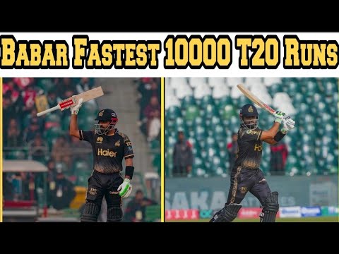 babar azam fastest 10000 runs | babar azam ka naya record sab ko pechy chor diya