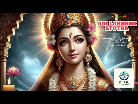 आदि लक्ष्मी स्तोत्र (Adi Lakshmi Stotra) | Sanskrit Spiritual Stotra | Dinsu Spiritual