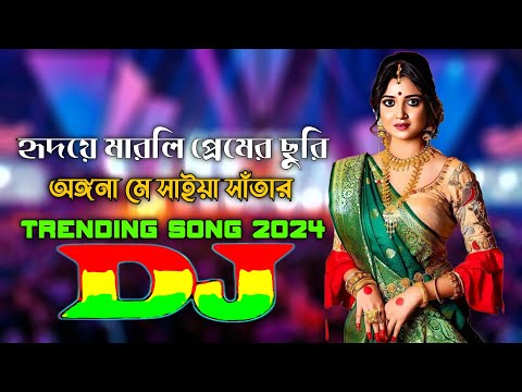 Hridoye Marli Premer Churi Vs Angana Me Saiya Swimming  Trending Song 2024 Viral Dj Remix Dj Ontor