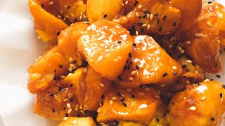 البطاطا الحلوه بطريقه الكوريه من ألذ طرق البطاطا اللي جربتها🍠الطعم يستاهل تجربه Korean Sweet Potato