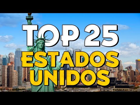 ✈️ TOP 25 Estados Unidos ⭐️ Que Ver y Hacer en Estados Unidos