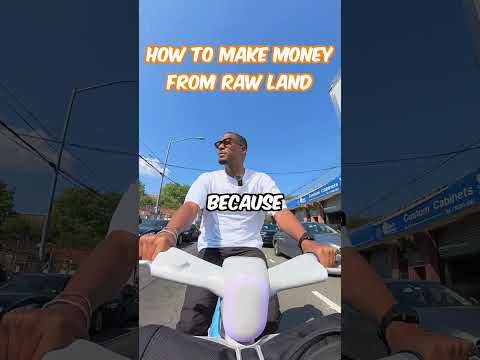 How To Make MONEY From Raw Land