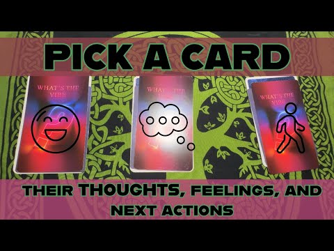 Their Thoughts, Feelings & Intentions 👀 PICK A CARD TAROT READING