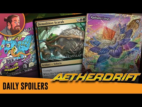 Magic Has a New Lotus and it Looks Broken | Aetherdrift MTG Spoilers