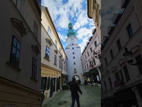 Slovakia Bratislava Michael's Gate 미가엘 게이트 올드타운 #여행나그네 #travelgilson #동유럽여행