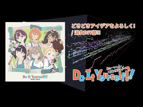 【Do It Yourself!! -どぅー・いっと・ゆあせるふ-】OPテーマ「どきどきアイデアをよろしく！」を耳コピしてみた（カラオケ）Dokidoki Idea wo Yoroshiku!