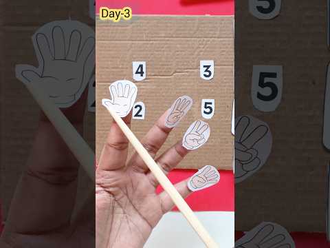 fun and engaging 🌈🥳| number learning for 4 year olds #shorts #numbers #preschoollearning