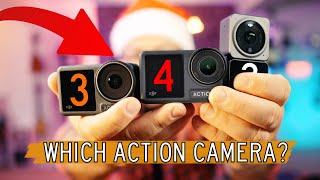 Which Action Camera to choose🏆 DJI Action 4 Action 3 Action 2?