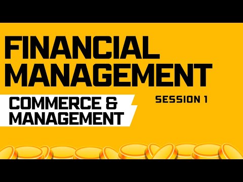 Financial Management Basics || UGC NET PAPER 2 || COMMERCE & MANAGEMENT