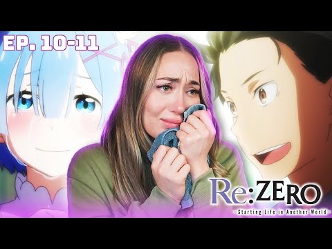 REM IS BEST GIRL!! 😭❤️ FIRST TIME WATCHING RE:ZERO! S1 Episode 10 & 11