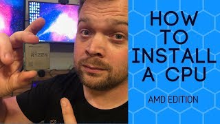 How to Install a CPU - AMD