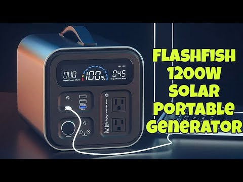 FlashFish Portable Generator 1200W