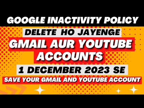 Google deleting inactive accounts #googleinactiveaccountpolicy