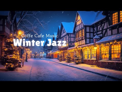 Snow ❄️Night Ambience Piano Music 🎵for Stress Relief, Study, Work