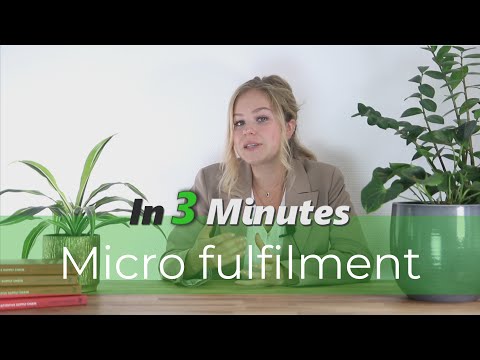 Micro fulfillment - Supply Chain in 3 minutes