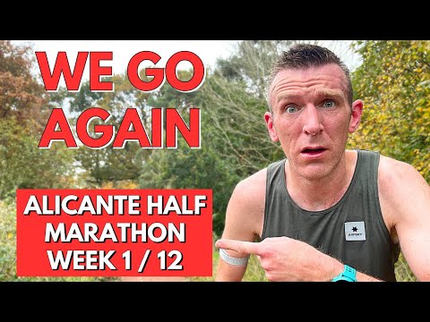 A BAPTISM OF FIRE | ALICANTE Half Marathon Training Series WEEK ONE