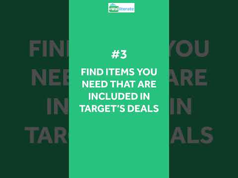 [1/2] How to Save Money With Target Deals🎯[Part 1/2] | Easy Ways to Save Money | Money Saving Tips