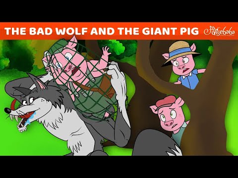 The Bad Wolf and The Giant Pig | پریوں کی کہانیاں | سوتے وقت کی کہانیاں | Urdu Fairy Tales