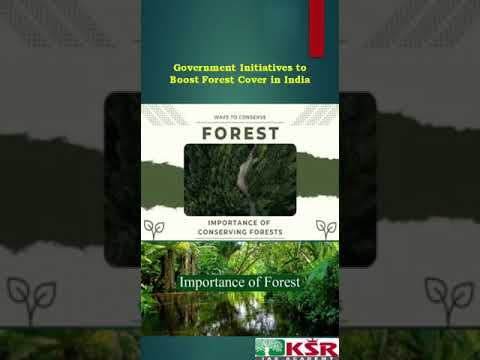 Forest cover in India #currentaffair #iasinstitute #iasacademy #ksriasacademy