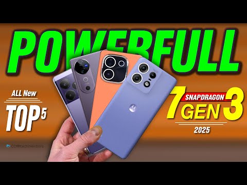 Best Snapdragon 7 gen 3 Phones 2025 TOP 5