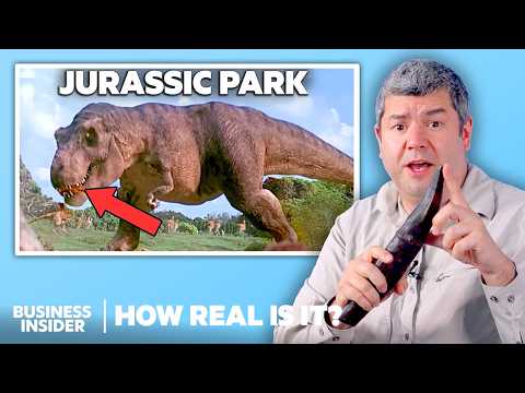 Paleontologist Rates 14 Dinosaur Attacks In The "Jurassic Park" Movies | How Real Is It? | Insider