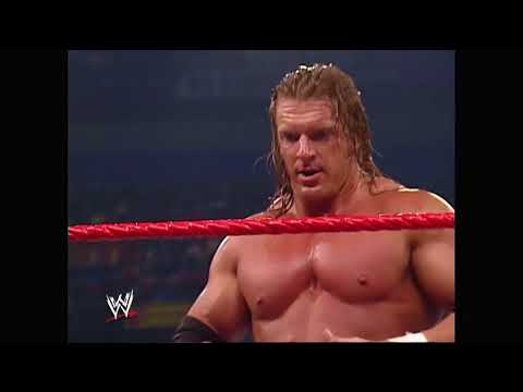 WWE -- Raw  Goldust   vs    Triple H