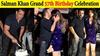 Salman Khan Grand 57th Birthday Party.. salman khan birthday 2022 images