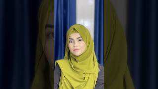 Hijab tutorial without inner cap | hijab style without inner cap | hijab style for school #shorts