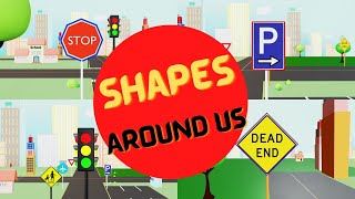 Shapes Around Us | Spot Different Shapes Around Us | Learn shapes and spot them | Name the Shapes