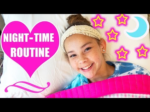 Olivia's Nighttime Routine!!!