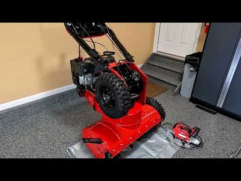 How to Store a Snowblower / How a snowblower transmission works