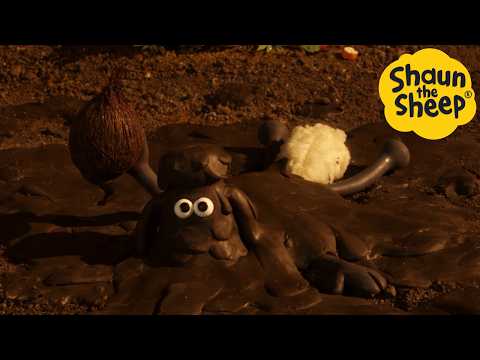 Mud! 🐑 Shaun the Sheep - Cartoons for Kids 🐑 Full Episodes Compilation [1 hour]