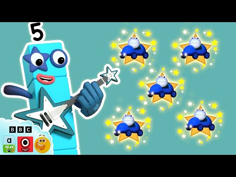 Count along with the Numberblobs! 🟡🟠🟣 | Counting to for Kids | @Numberblocks