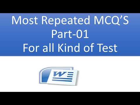 MS Word Mcq's