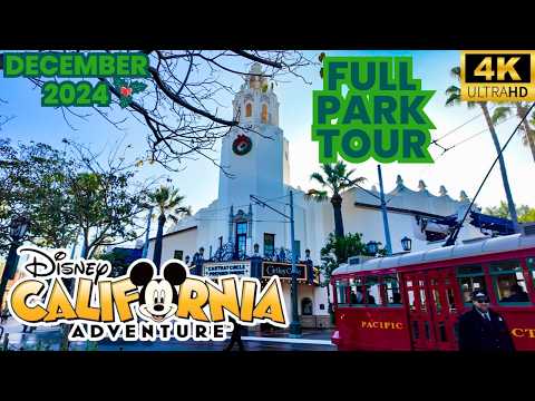 Disneyland California Adventure Christmas 2024 Walkthrough