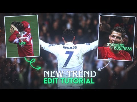 standing on business trend edit tutorial on alight motion w/preset