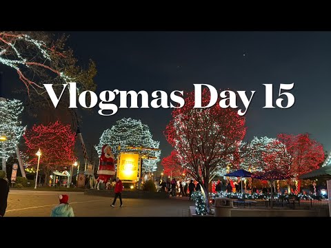 Vlogmas 2024 Day 15! Saturday Holiday Lunch & Winterfest @Carowinds