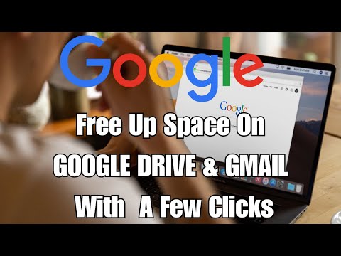 How can I clear my  Drive & GMAIL: Free up space quickly